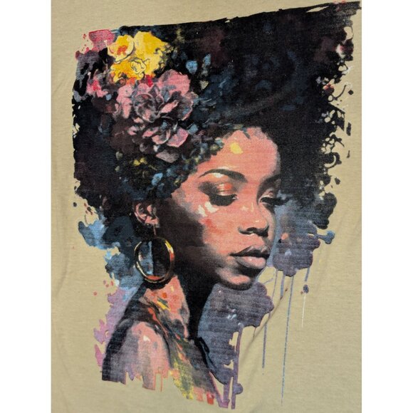 African American Woman Graphic Tee XL By Popular Sports - Picture 2 of 7